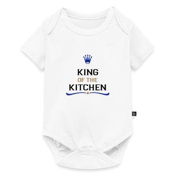 Cadeaux amusants pour hommes - Body à manches courtes Premium Bébé - blanc - Devant