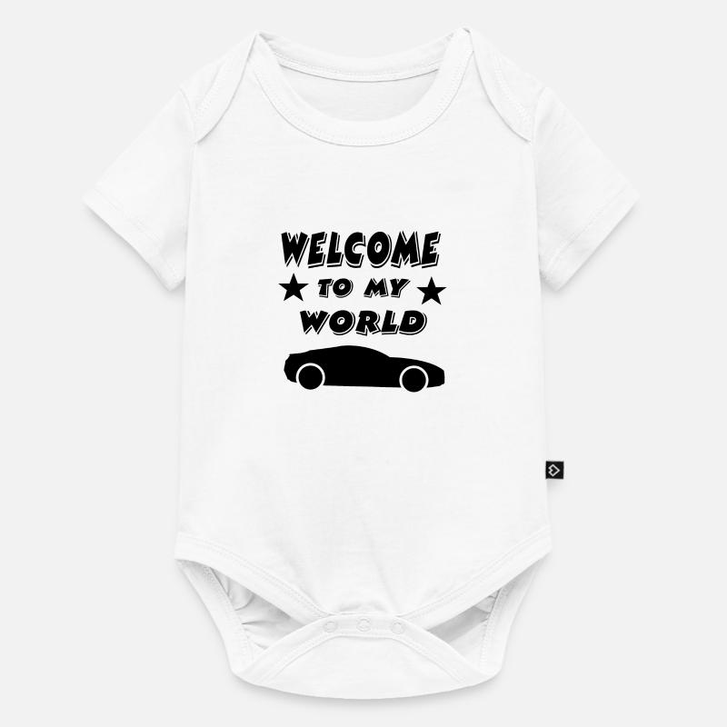 Auto - Baby Premium Kurzarmbody - Weiß