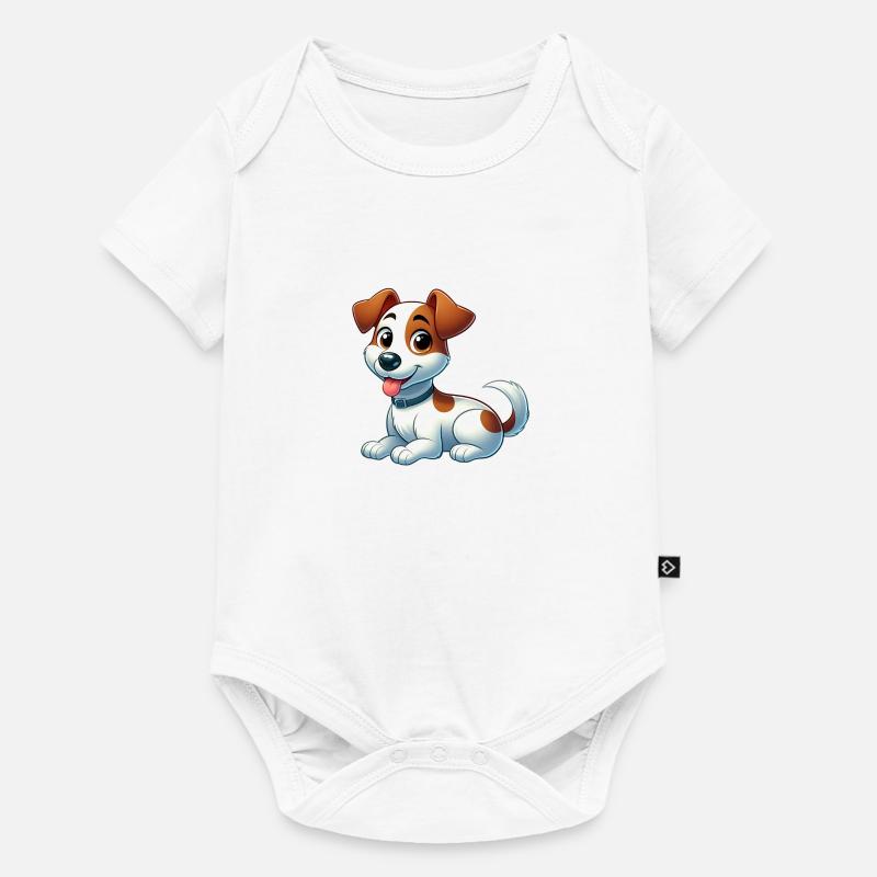 fox terrier 10 - Body à manches courtes Premium Bébé - blanc