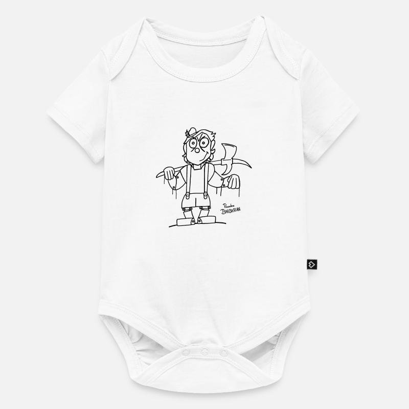 Marionnette en barbare (blanc) - Body à manches courtes Premium Bébé - blanc