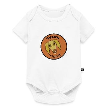 Team Dog - Baby Premium short-sleeve bodysuit - white - Front