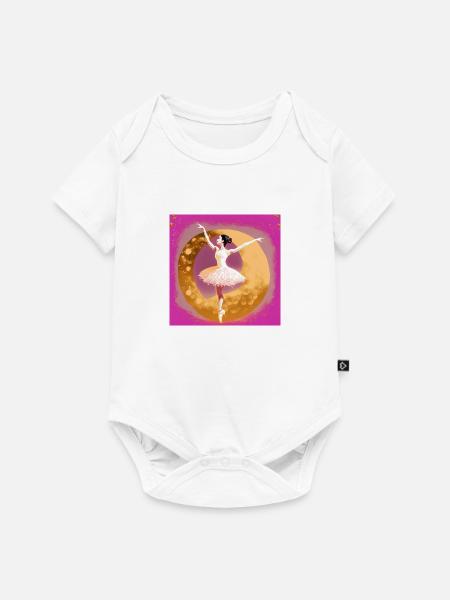 Künstlerischer Tanz - Baby Premium Kurzarmbody - Weiß