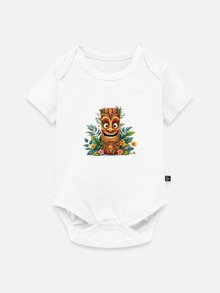 Tiki - Baby Premium Kurzarmbody - Weiß
