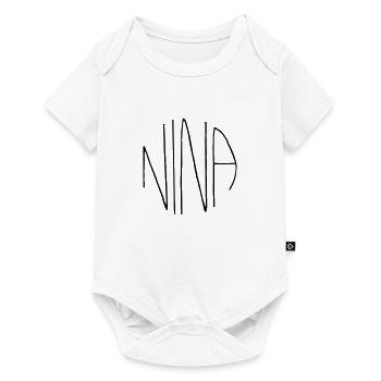 Nina - Body à manches courtes Premium Bébé - blanc - Devant