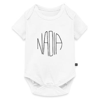 Nadia - Body à manches courtes Premium Bébé - blanc - Devant