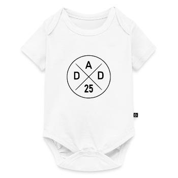Dad 25 - Baby Premium short-sleeve bodysuit - white - Front