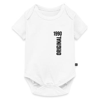 1990 Cadeau Anniversaire 1990 édition limitée 1990 - Body à manches courtes Premium Bébé - blanc - Devant