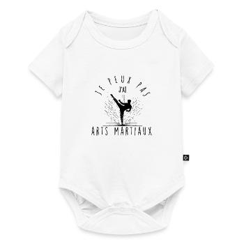I can't, I have martial arts. - Baby Premium short-sleeve bodysuit - white - Front