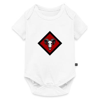Gotland - Baby Premium short-sleeve bodysuit - white - Front