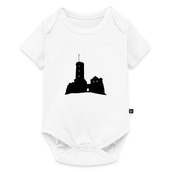 Bielefeld Sparrenburg - Body à manches courtes Premium Bébé - blanc - Devant