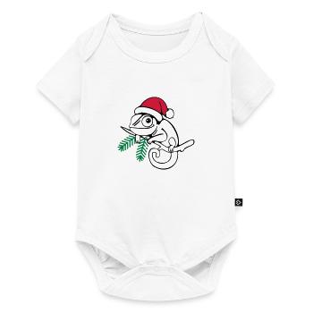 Lui Christmas Tricolor - Baby Premium short-sleeve bodysuit - white - Front