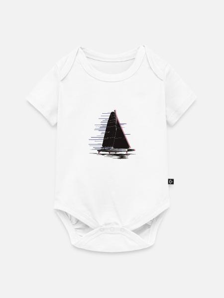 Schleier - Baby Premium Kurzarmbody - Weiß