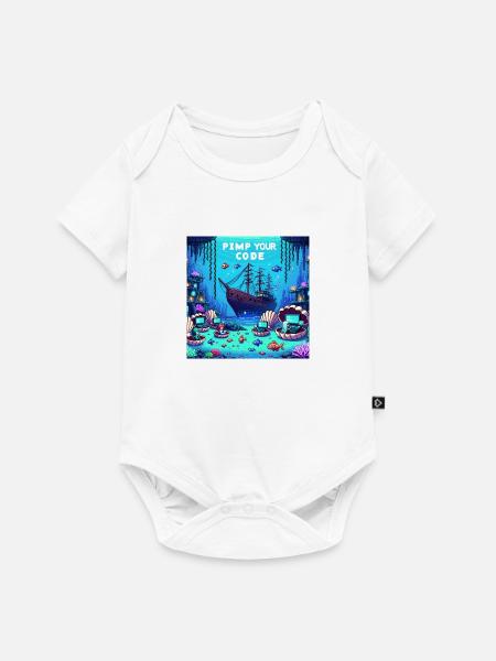 Underwater PimpYourCode - Baby Premium Kurzarmbody - Weiß