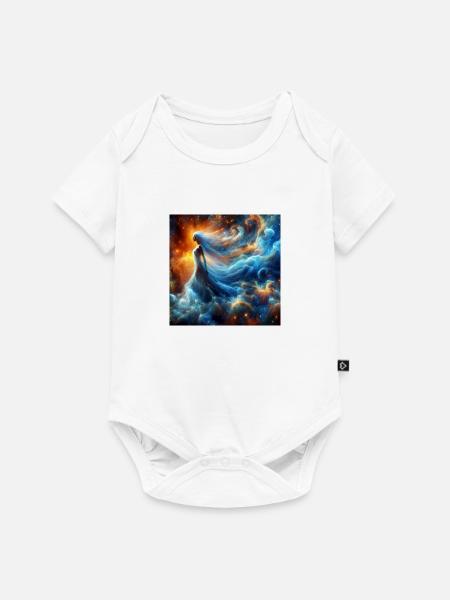 Göttliche Frau - Baby Premium Kurzarmbody - Weiß