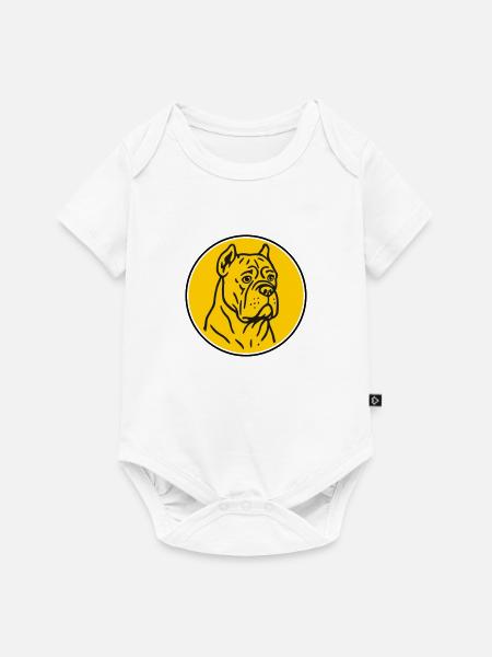Mastif - Baby Premium Kurzarmbody - Weiß