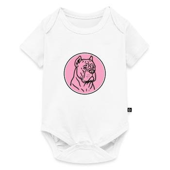 Mastif - Baby Premium short-sleeve bodysuit - white - Front