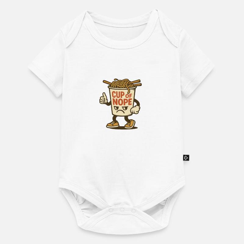 Coupe de Nope - Body à manches courtes Premium Bébé - blanc