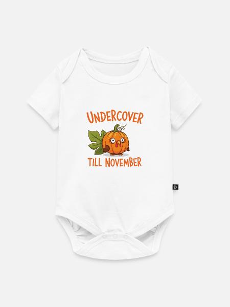 Undercover Truthahn - Baby Premium Kurzarmbody - Weiß