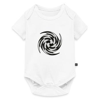 Swirl chess - Baby Premium Kurzarmbody - Weiß - Vorne
