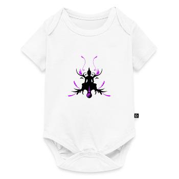 buddha_2f - Baby Premium short-sleeve bodysuit - white - Front