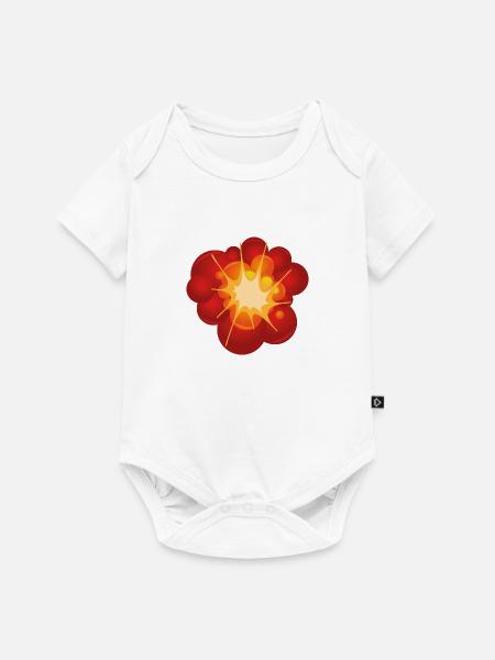 Explosion - Baby Premium Kurzarmbody - Weiß