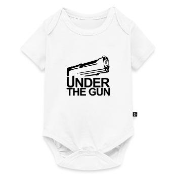 under the gun - UTG Poker - Baby Premium short-sleeve bodysuit - white - Front