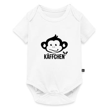 Käffchen - Baby Premium Kurzarmbody - Weiß - Vorne