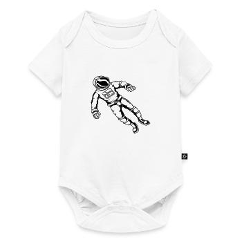 Astronaut Astronaut Space Space Space - Baby Premium short-sleeve bodysuit - white - Front