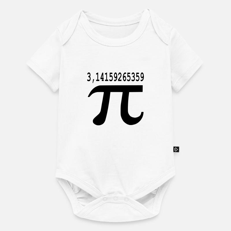 pi - Baby Premium Kurzarmbody - Weiß