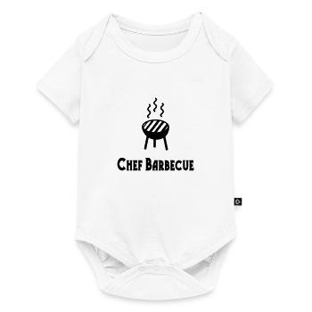 Chef Barbecue - Baby Premium short-sleeve bodysuit - white - Front