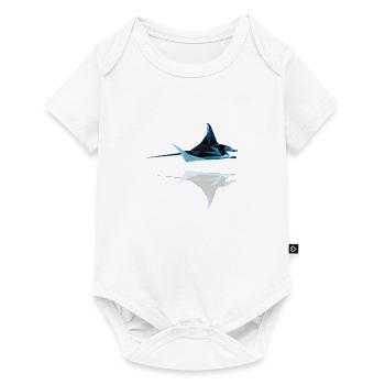 manta_06201401 - Baby Premium Kurzarmbody - Weiß - Vorne