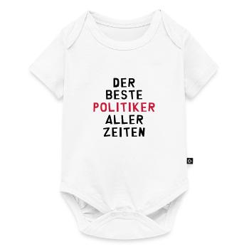 Politiker Politikerin Politik Bürgermeister Wahlen - Baby Premium Kurzarmbody - Weiß - Vorne