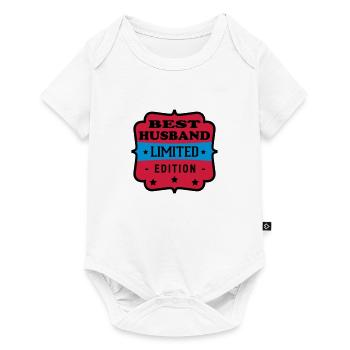 Best husband limited edition - Body à manches courtes Premium Bébé - blanc - Devant