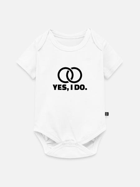 Heiratsantrag - Baby Premium Kurzarmbody - Weiß
