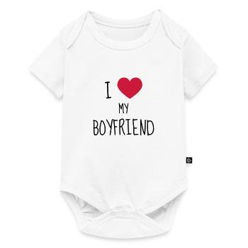 Love Girlfriend Boyfriend Liebe Amour Wedding - Baby Premium short-sleeve bodysuit - white - Front