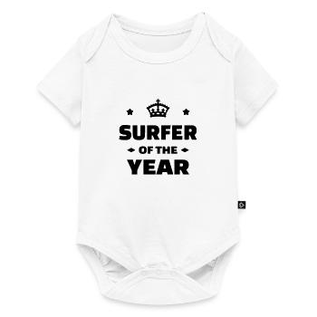 Surf / Surfing / Surfer / Surfen / Beach - Baby Premium short-sleeve bodysuit - white - Front