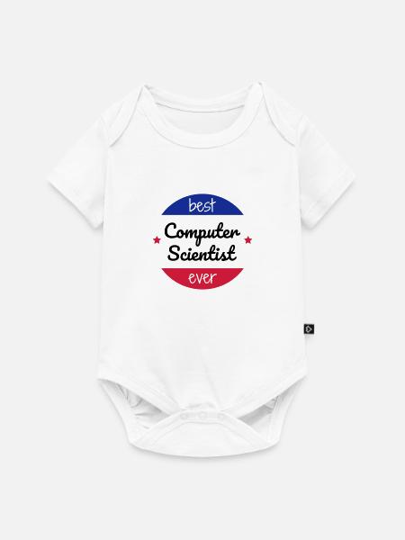 Computer / Informatiker / Aussenseiter / Ingenieur - Baby Premium Kurzarmbody - Weiß