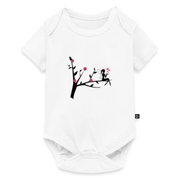 elfe_002 - Baby Premium Kurzarmbody - Weiß - Vorne