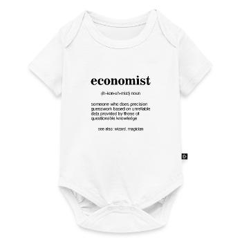 Economists Economics Gift - Baby Premium short-sleeve bodysuit - white - Front