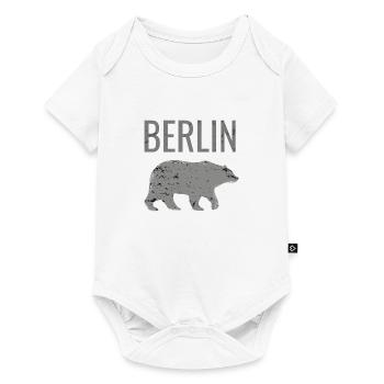 Berlin avec l’ours ours comme Berlin Rengain - Body à manches courtes Premium Bébé - blanc - Devant