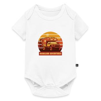 11547 Overland tshirt PR t shirt - Body à manches courtes Premium Bébé - blanc - Devant