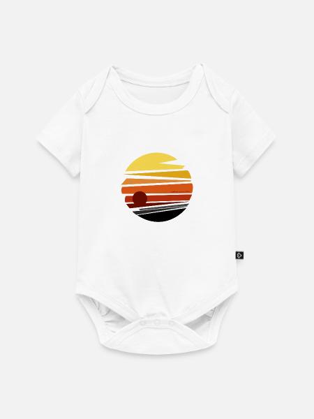 walking on sunshine - Baby Premium Kurzarmbody - Weiß
