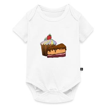 Cakes - Baby Premium short-sleeve bodysuit - white - Front