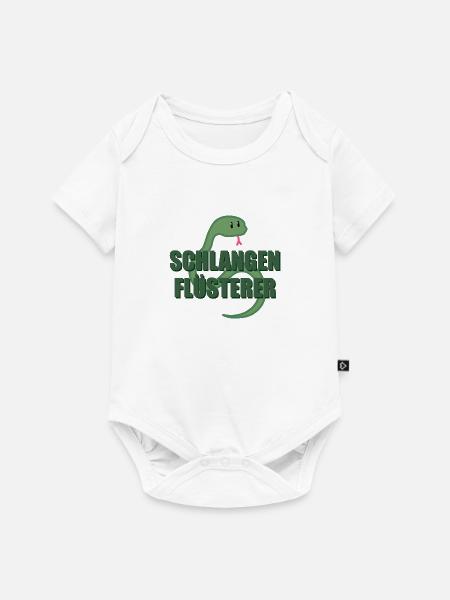 SCHLANGEN FLÜSTERER - Baby Premium Kurzarmbody - Weiß
