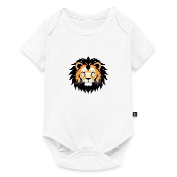 Royal Cartoon Lion Lions Comic 14 - Baby Premium short-sleeve bodysuit - white - Front