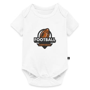 Ballsport - Baby Premium Kurzarmbody - Weiß - Vorne