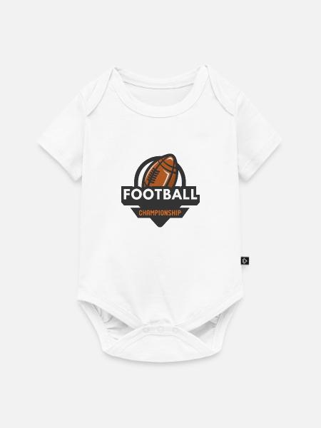Ballsport - Baby Premium Kurzarmbody - Weiß