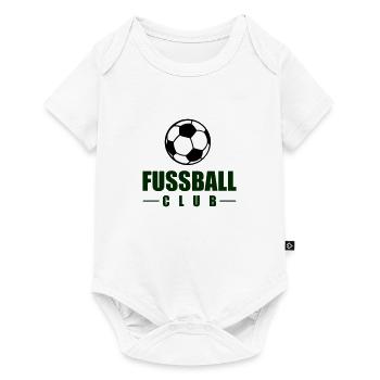 fussball club - Baby Premium Kurzarmbody - Weiß - Vorne
