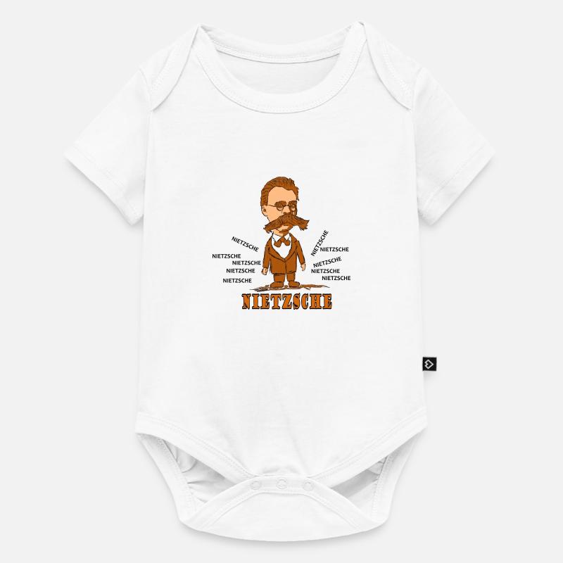 Nietzsche - Body à manches courtes Premium Bébé - blanc