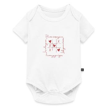 Saint Valentin love - Baby Premium short-sleeve bodysuit - white - Front